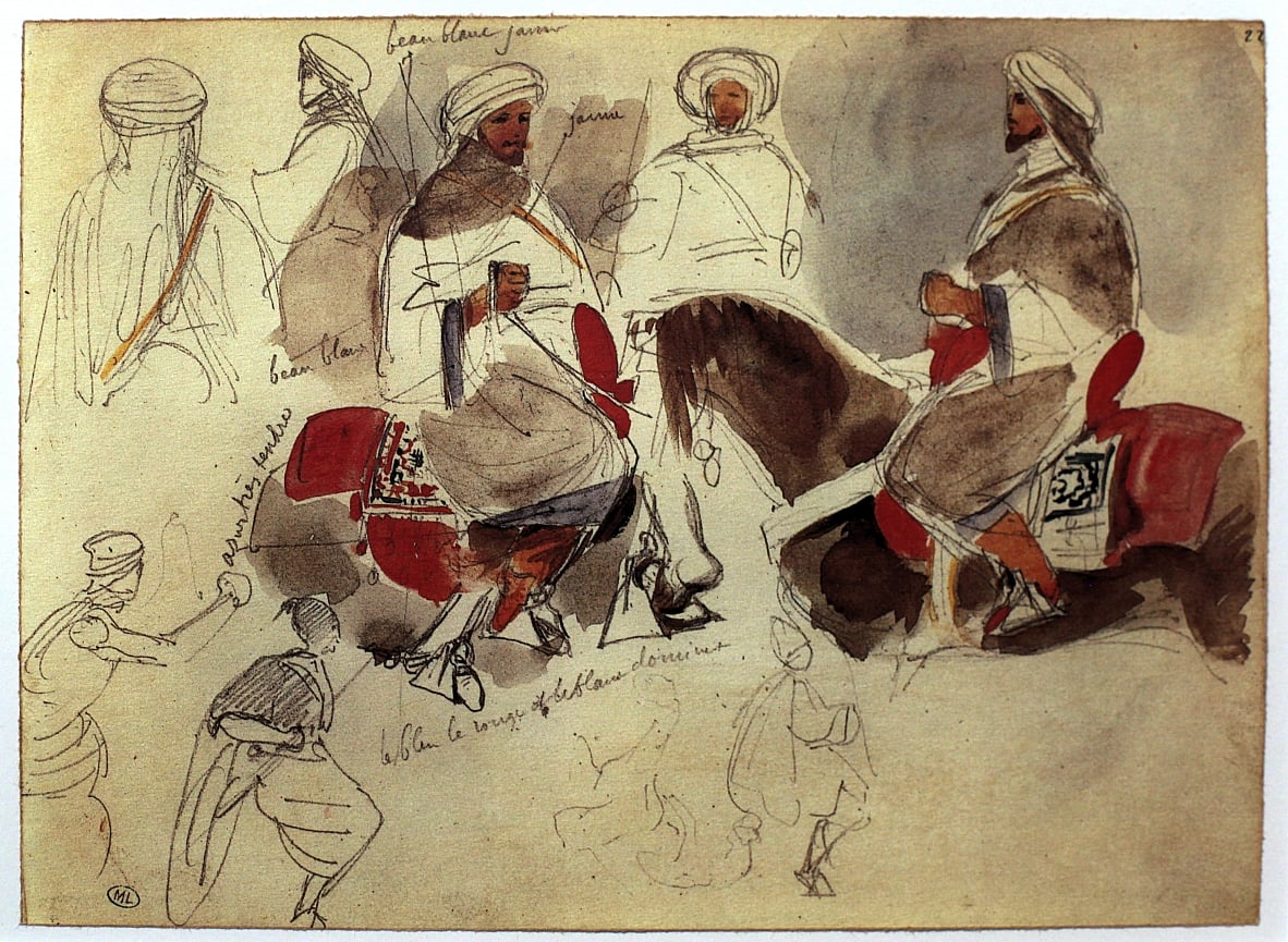 Marocco Ferdinand Victor Eugene Delacroix